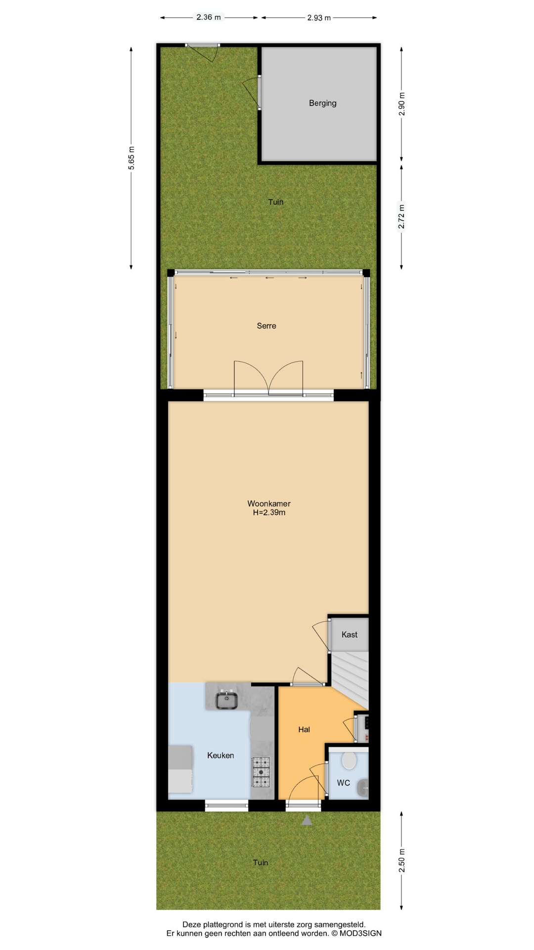 Lekpoort 19 , 2152 HT Nieuw-vennep map